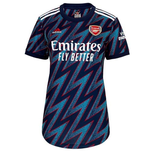 Ausweichtrikot Arsenal Damen 2021-2022 Günstige Fußballtrikots